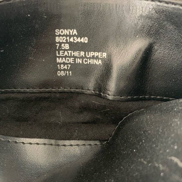 Ralph Lauren Black Riding Boots- Sonya size 7.5 - Picture 5 of 5